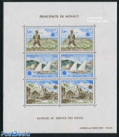 Monaco 1979 Europa S/s, Mint NH, History - Transport - Europa (cept) - Post - Railways - Neufs
