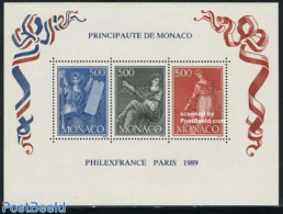 Monaco 1989 Philexfrance S/s, Mint NH, Philately - Unused Stamps
