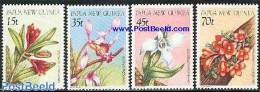Papua New Guinea 1986 Orchids 4v, Mint NH, Nature - Flowers & Plants - Orchids - Papua Nuova Guinea