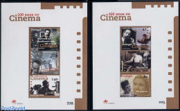 Portugal 1996 Film Centenary 2 S/s, Mint NH, Performance Art - Film - Unused Stamps