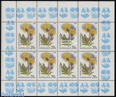 Russia, Soviet Union 1986 Flowers M/s, Mint NH, Nature - Flowers & Plants - Unused Stamps