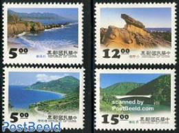 Taiwan 1995 Landscapes 4v, Mint NH, Art - Bridges And Tunnels - Puentes