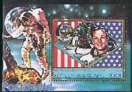 Central Africa 1980 Space History S/s, Mint NH, Transport - Space Exploration - Central African Republic