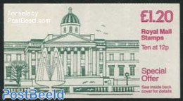 Great Britain 1986 Def. Booklet, National Gallery, Selvedge At Left, Mint NH - Nuevos