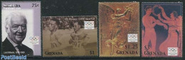 Grenada 2004 Olympic Games Athens 4v, Mint NH, History - Sport - Netherlands & Dutch - Athletics - Olympic Games - Geografia