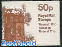 Great Britain 1981 Def. Booklet, Mugdock Castle, 11.5p At Right, Mint NH, Stamp Booklets - Castles & Fortifications - Neufs