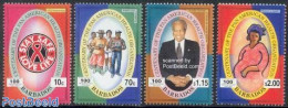 Barbados 2002 100 Years PAHO 4v, Mint NH, Health - Health - Barbades (1966-...)