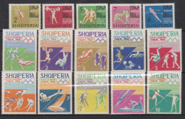 Albanie Sport Année 1963/1964  N° 641/645---707/716 Neufs ** - Albania