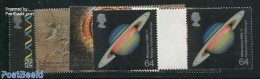 Great Britain 1999 Millennium, Science 4v, Gutter Pairs, Mint NH, Health - Nuevos