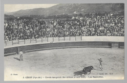 Céret, Le 4 Juin 1922, Corrida Inaugurale Des Arènes, Les Banderilles (A17p61) - Ceret