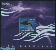 Central Africa 2014 Killer Whale S/s, Mint NH, Nature - Sea Mammals - Central African Republic
