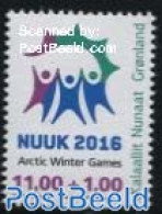 Greenland 2015 Arctic Winter Games, Nuuk 2016 1v, Mint NH, Sport - Sport (other And Mixed) - Neufs