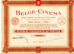 BELGE - CINEMA - Cinéma & Théatre