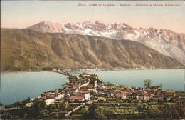 11019480 Lugano TI Melide Bissone Monte Generoso Lugano - Autres & Non Classés