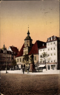 CPA Jena, Marktplatz, Hanfried, Rathaus, Geschäfte - Other & Unclassified
