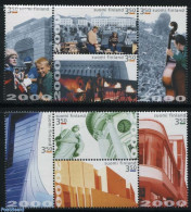 Finland 2000 Helsinki, European Cultural Capital 8v, Mint NH, History - Europa Hang-on Issues - Unused Stamps