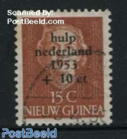 Dutch New Guinea 1953 15+10c, Stamp Out Of Set, Mint NH - Autres & Non Classés