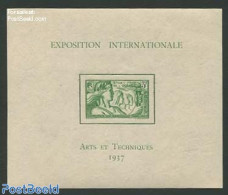 French Oceania 1937 World Expo Paris S/s, Unused (hinged), Various - World Expositions - Autres & Non Classés