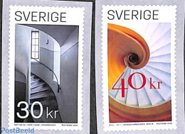 Sweden 2020 Stairs 2v S-a, Mint NH - Ongebruikt