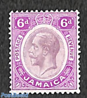 Jamaica 1912 6p Purple Lilac, Stamp Out Of Set, Unused (hinged) - Jamaique (1962-...)