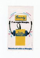 Wrangler Soundy 9,5 X 17 Cm  ADESIVO STICKER  NEW ORIGINAL - Autocollants