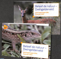 Netherlands 2021 Dwingelderveld 10v, Presentation Pack 626a+b, Mint NH, Nature - Animals (others & Mixed) - Booklets & Coils