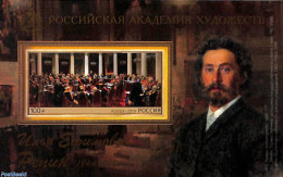 Russia 2019 Ilya Repin S/s Imperforated In Folder, Mint NH, Art - Paintings - Autres & Non Classés