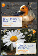 Netherlands 2021 Presentation Pack No. 628a+b, Mint NH, Nature - Birds - Butterflies - Fish - Flowers & Plants - Insects - Postzegelboekjes En Roltandingzegels
