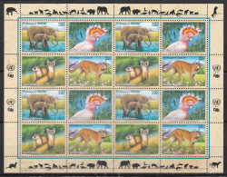 Nations-Unis New-York Feuillet Protection De La Nature Neufs ** - Unused Stamps
