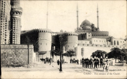 CPA Cairo Ägypten, The Entrance Of The Citadel - Autres & Non Classés