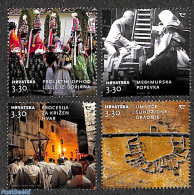 Croatia 2021 Cultural Heritage 4v, Mint NH, History - Various - Archaeology - Folklore - Archeologie