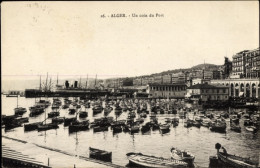 CPA Algier Algier Algerien, Eine Ecke Des Hafens - Other & Unclassified
