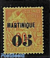 Martinique 1888 05 On 20c, Stamp Out Of Set, Unused (hinged) - Other & Unclassified