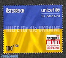 Austria 2022 Aid To Ukraina 1v, Mint NH, History - Unicef - Neufs