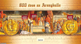 Hungary 2022 800 Years Golden Bull S/s, Mint NH, Various - Money On Stamps - Ongebruikt