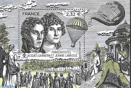 France 2023 Jacques Garnerin & Jeanne Labrosse S/s, Mint NH, Transport - Balloons - Ungebraucht