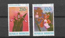1979 MNH Indonesia Postfris** - Orchids