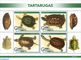Guinea Bissau 2022 Turtles, Mint NH, Nature - Turtles - Guinée-Bissau