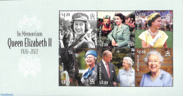 Australia 2023 In Memory Of Queen Elizabeth II S/s, Mint NH, History - Nature - Kings & Queens (Royalty) - Dogs - Horses - Nuevos