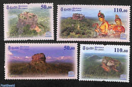 Sri Lanka (Ceylon) 2023 World Heritage, Sgiriya 4v, Mint NH, History - World Heritage - Sri Lanka (Ceilán) (1948-...)