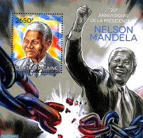 Central Africa 2014 Nelson Mandela S/s, Mint NH, History - Politicians - Nelson Mandela - Centrafricaine (République)
