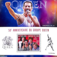 Central Africa 2020 Queen S/s, Mint NH, Performance Art - Music - Popular Music - Music