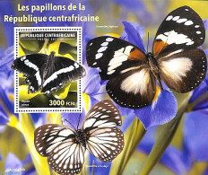 Central Africa 2020 Butterflies S/s, Mint NH, Nature - Butterflies - Centraal-Afrikaanse Republiek