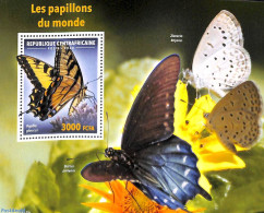 Central Africa 2020 Butterflies S/s, Mint NH, Nature - Butterflies - Centrafricaine (République)
