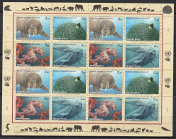 Nations-Unis Genève Feuillet 2008 Protection De La Nature Neufs ** - Unused Stamps