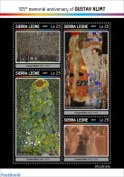 Sierra Leone 2023 Gustav Klimt, Mint NH, Nature - Flowers & Plants - Art - Gustav Klimt - Paintings - Autres & Non Classés