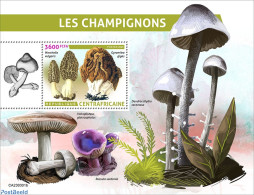 Central Africa 2023 Mushrooms, Mint NH, Nature - Mushrooms - Pilze