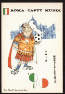 Cartolina Autoadesiva Italia 90 Campionati Di Calcio Non Viaggiata - Football