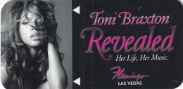 USA - Toni Braxton/Revealed, Westgate Resort Casino, Hotel Keycard, Used - Cartas De Hotels