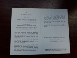 Meesterschilder - Oscar Van Gansberghe ° Destelbergen 1899 + Gent 1992 X Yvonne De Bie - Obituary Notices